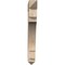Ekena Millwork Merced Arts & Crafts Rough Sawn Bracket, Douglas Fir, 4"W x 30"D x 34"H BKT04X30X34MRC03RDF - alternate 4